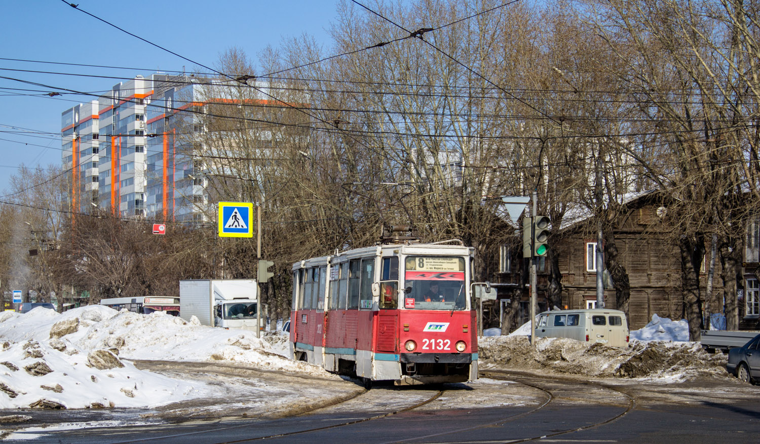 Новосибирск, 71-605 (КТМ-5М3) № 2132