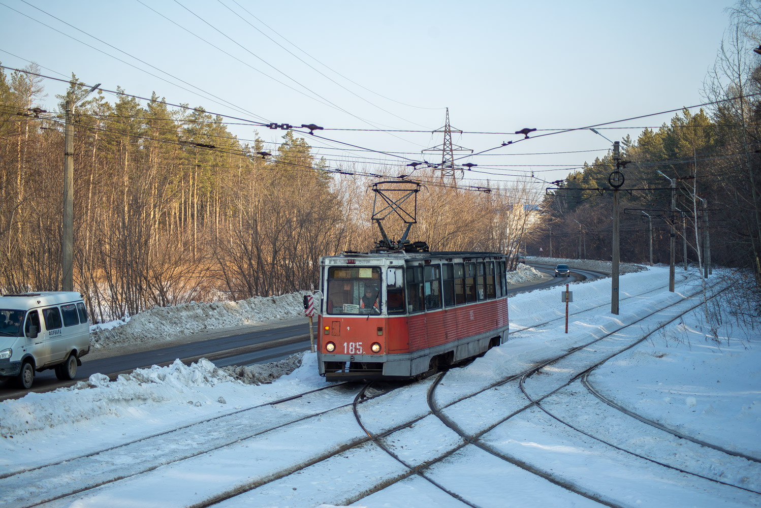 Бийск, 71-605 (КТМ-5М3) № 185