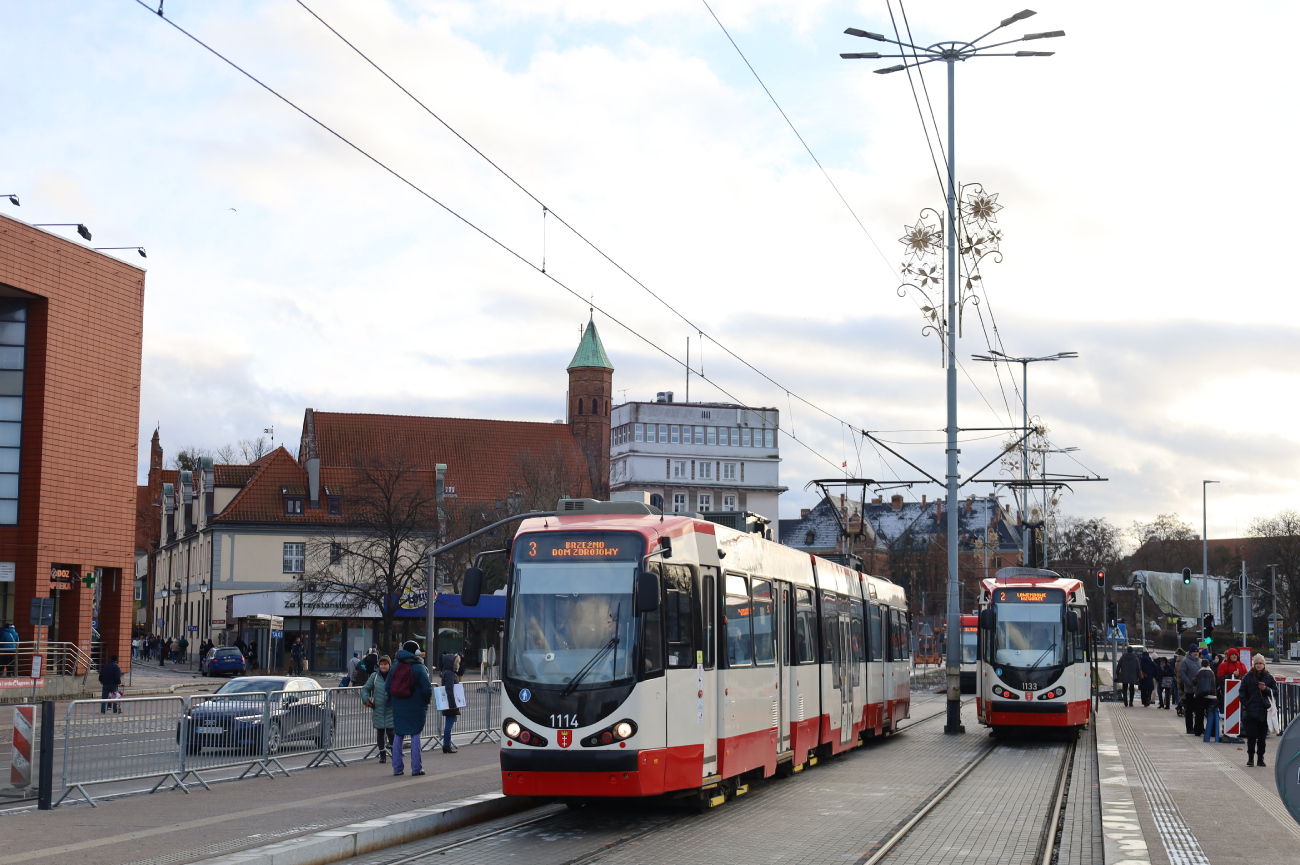 Гданьск, Duewag N8C-MF 01 № 1114