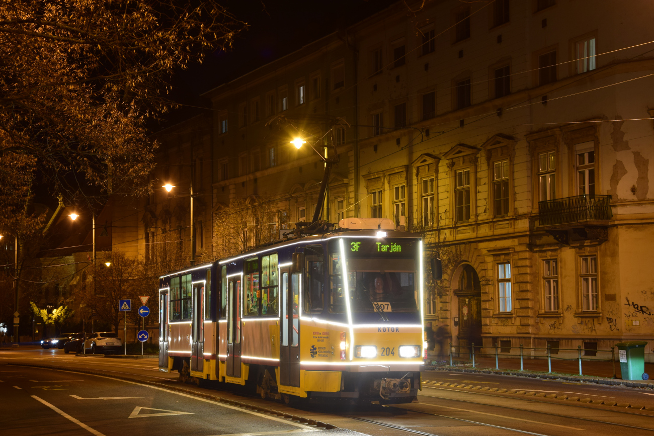 Seghedin, Tatra KT4DMC Nr. 204