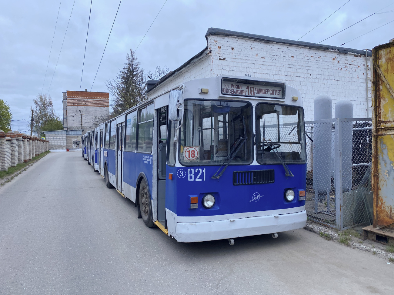 Чебоксары, ЗиУ-682Г-016 (012) № 821