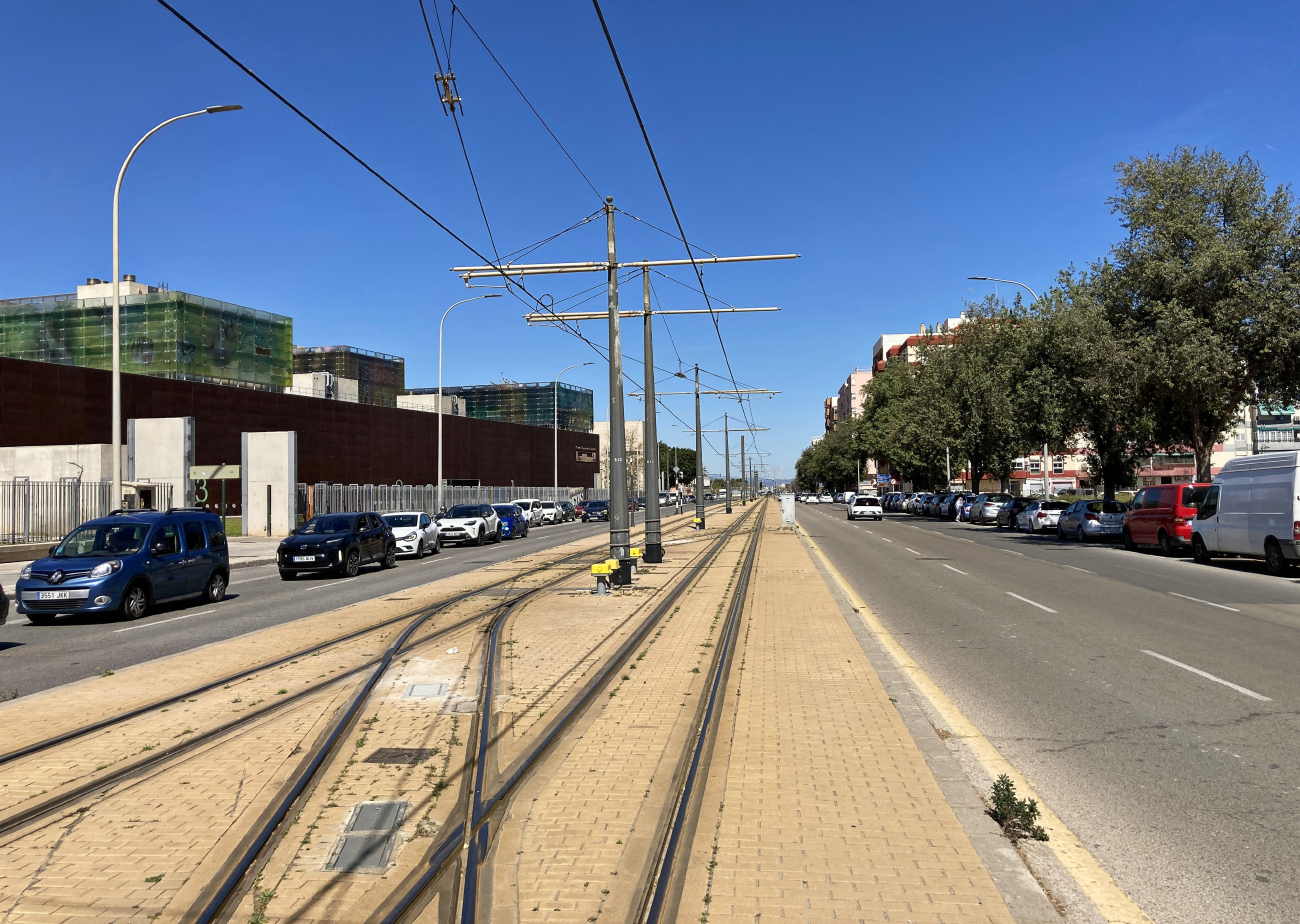 Валенсия — Трамвайные линии и инфраструктура