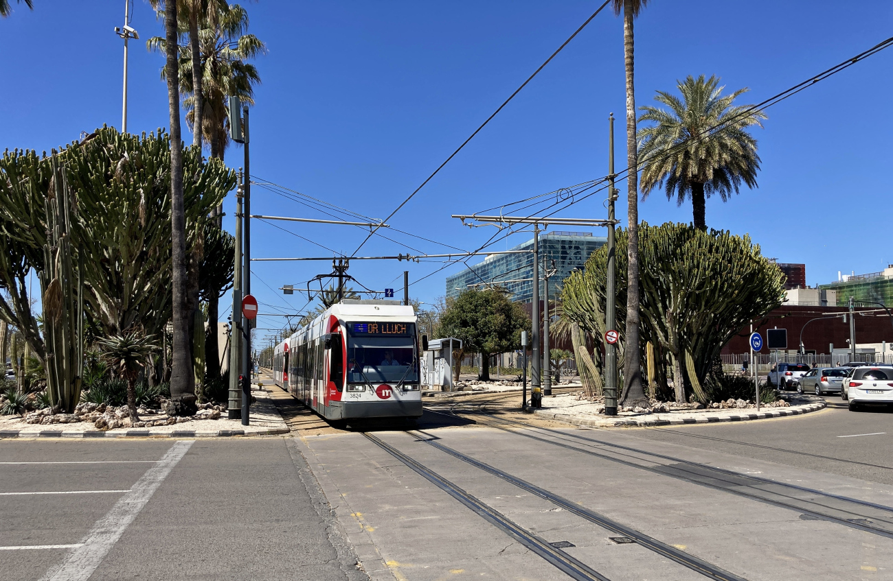 Валенсия — Трамвайные линии и инфраструктура