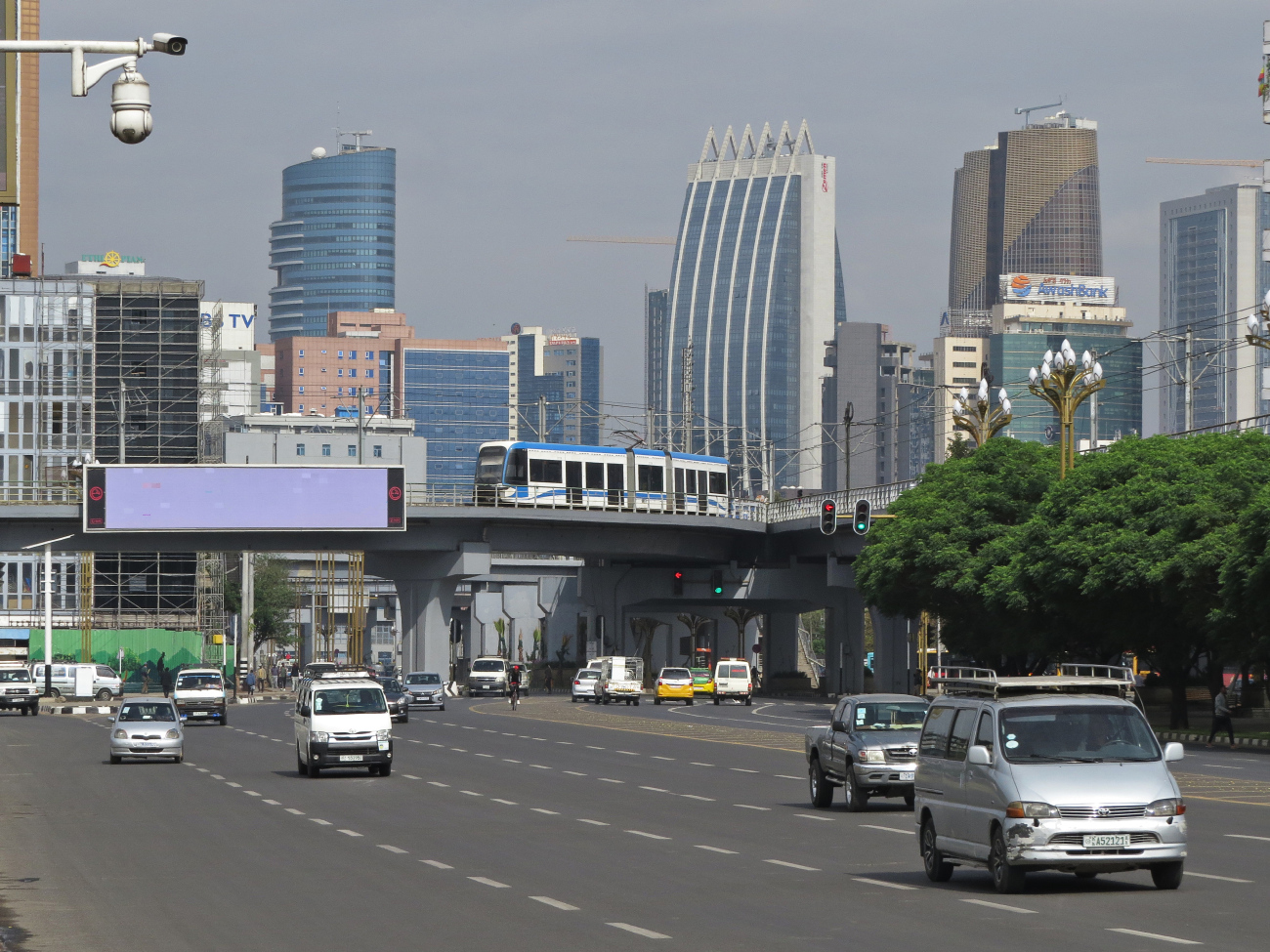 Аддис-Абеба — Трамвайные линии и инфраструктура