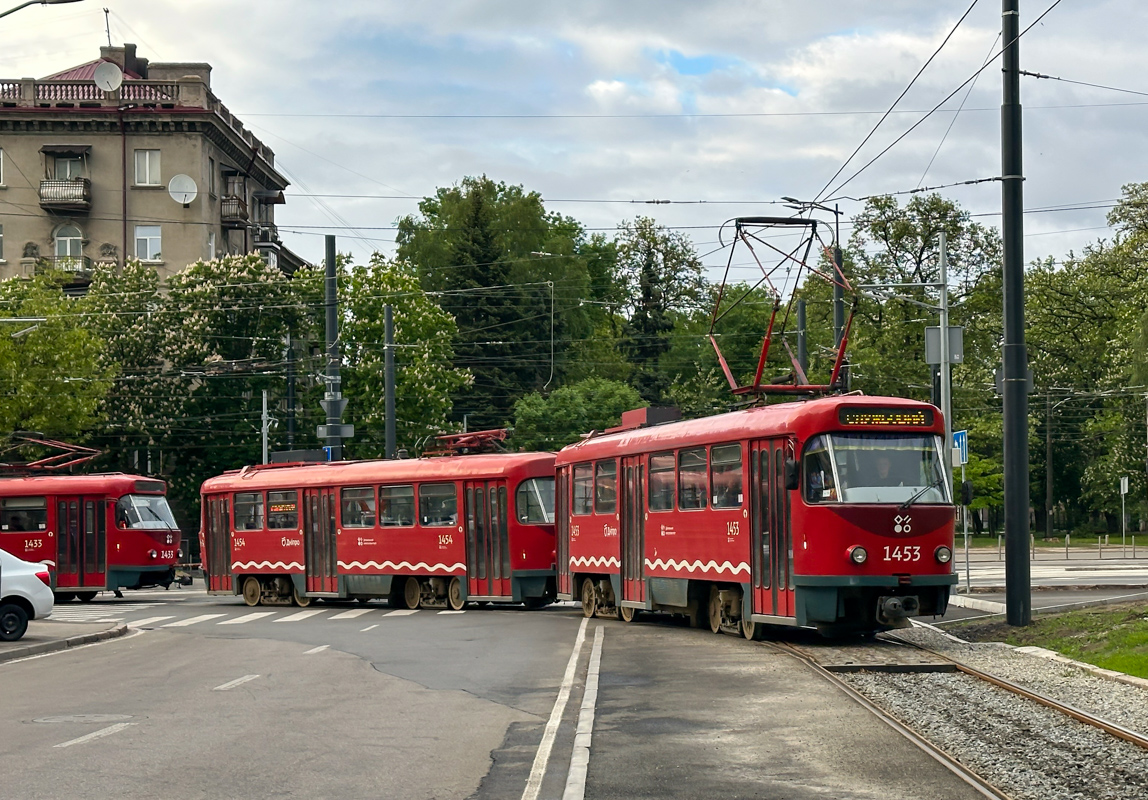 Днепр, Tatra T4D-MT № 1453