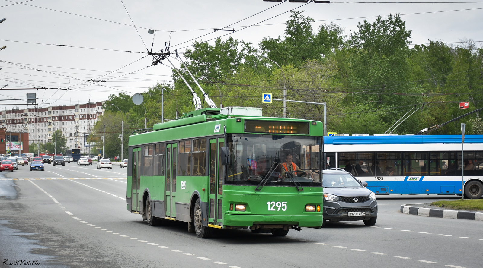 Новосибирск, Тролза-5275.06 «Оптима» № 1295