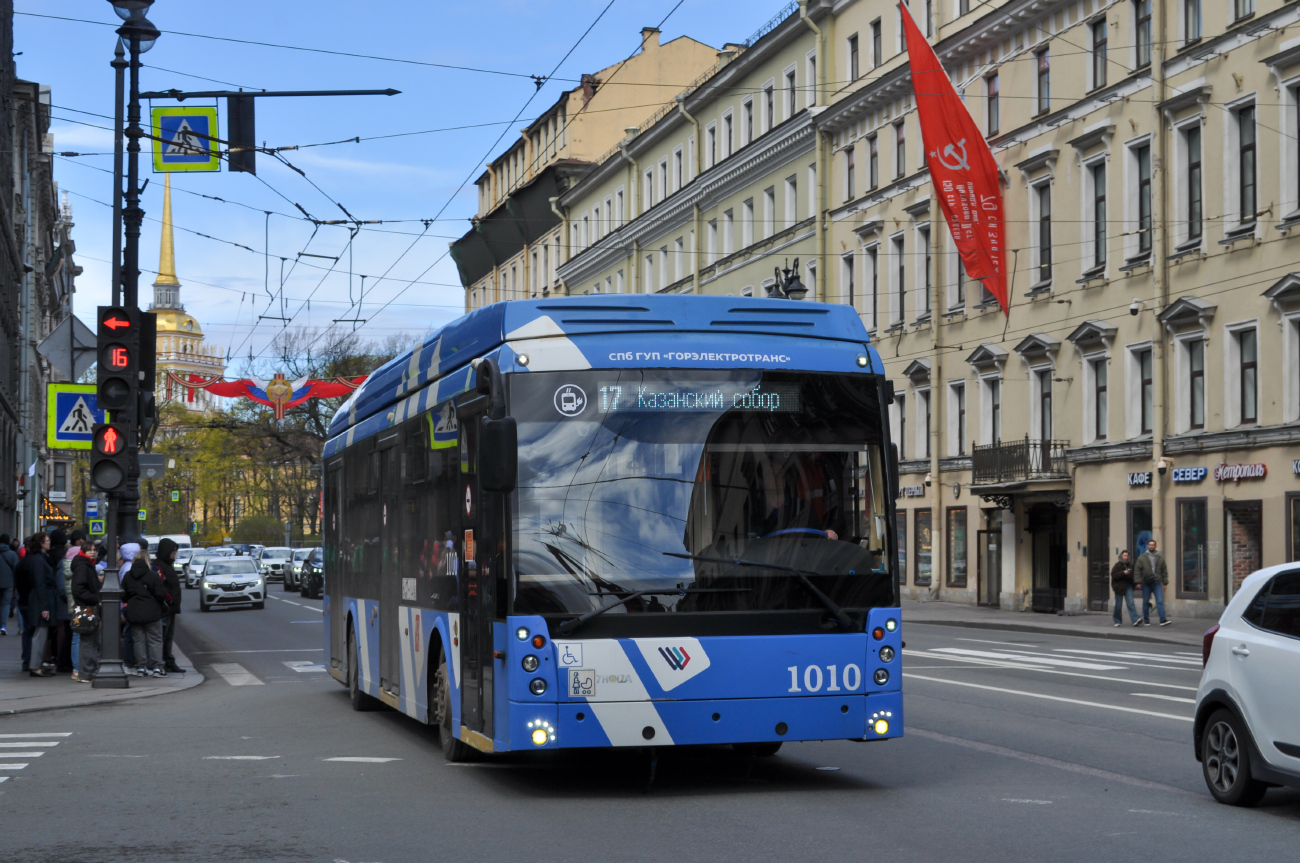 Санкт-Петербург, Тролза-5265.08 «Мегаполис» № 1010