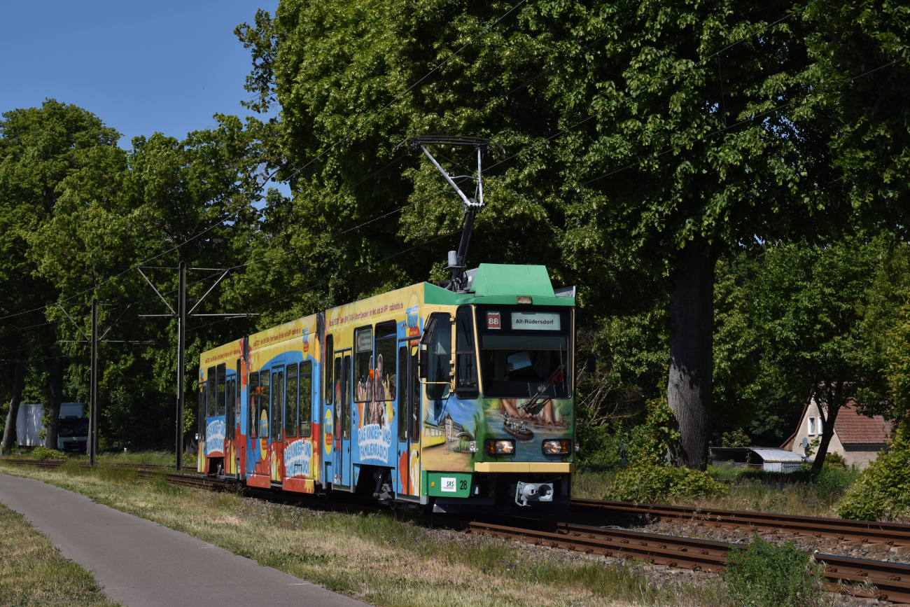 Шёнайхе – Рюдерсдорф, Tatra KTNF6 № 28