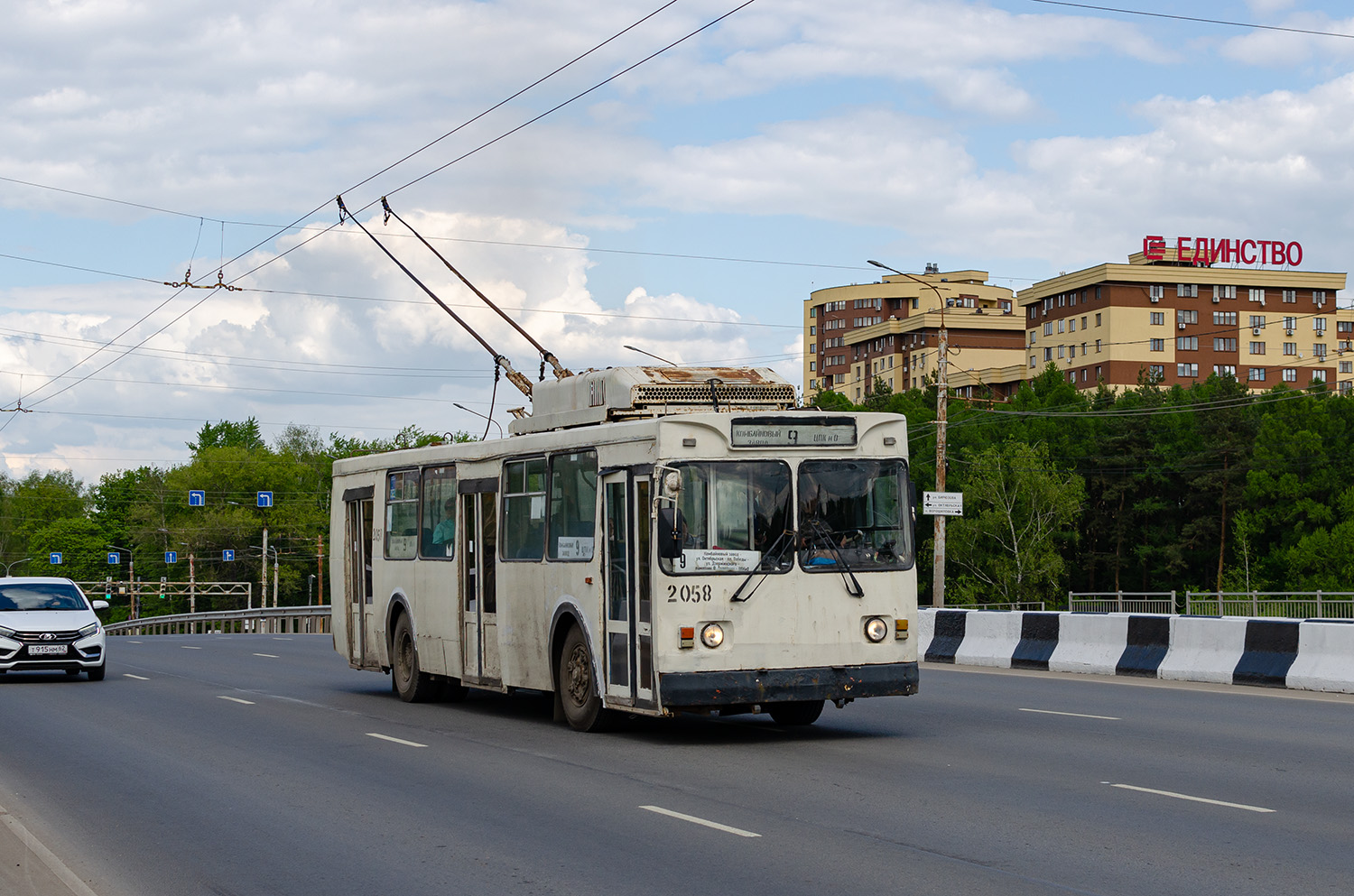 Рязань, ЗиУ-682ГМ1 (с широкой передней дверью) № 2058