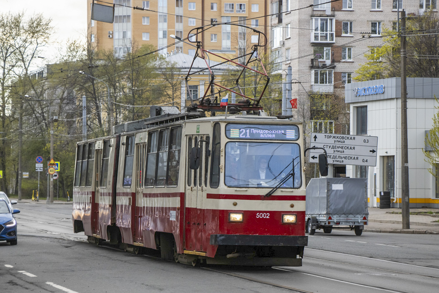 Санкт-Петербург, ЛВС-86К № 5002