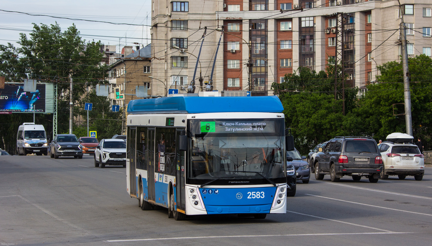 Новосибирск, УТТЗ-6241.01 «Горожанин» № 2583