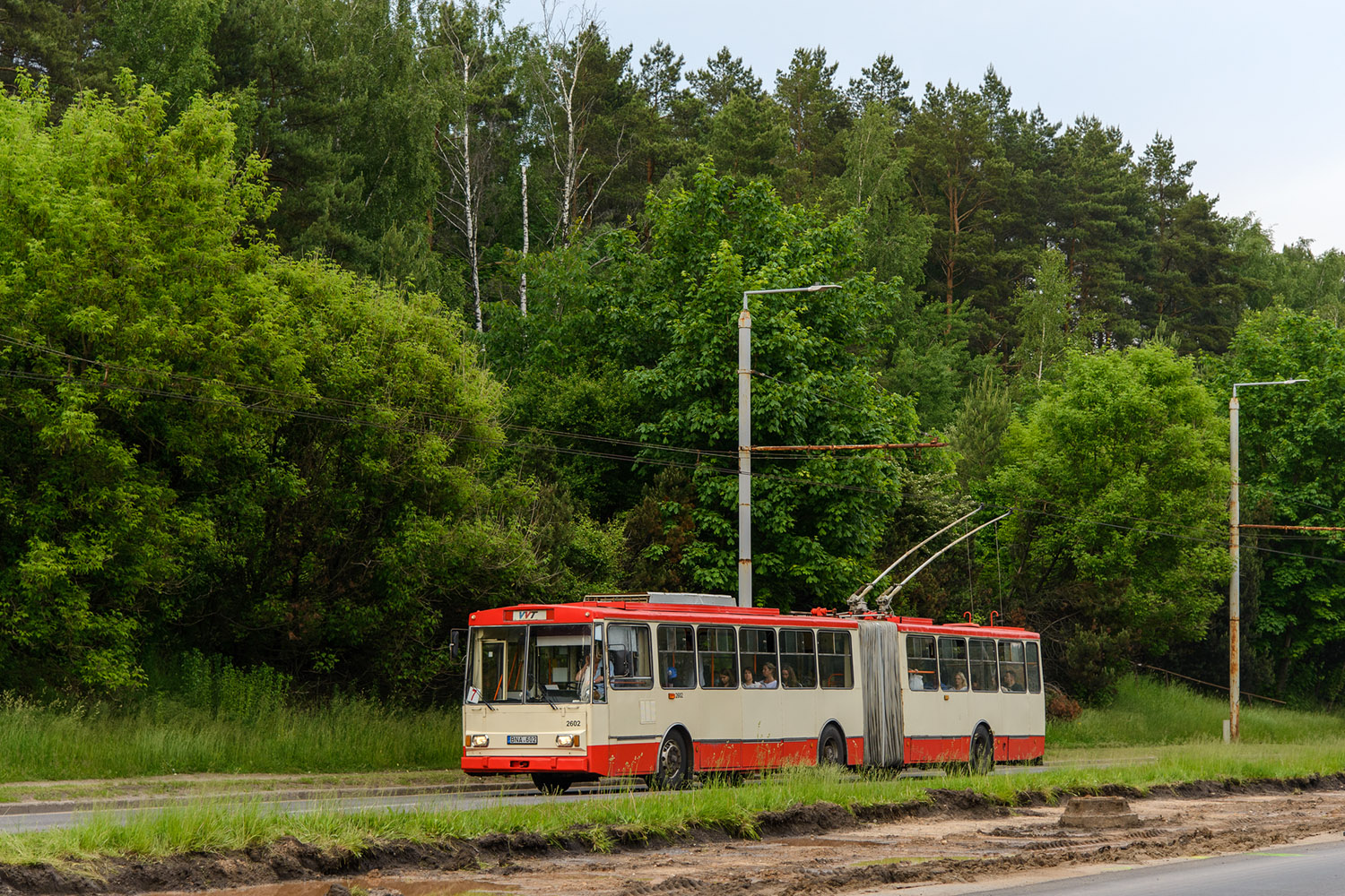Вільня, Škoda 15Tr03/6 № 2602