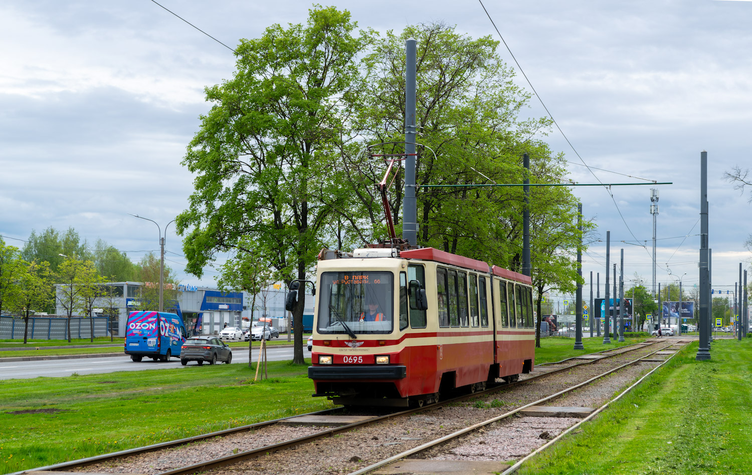 Санкт-Петербург, ЛВС-86М2 № 0695
