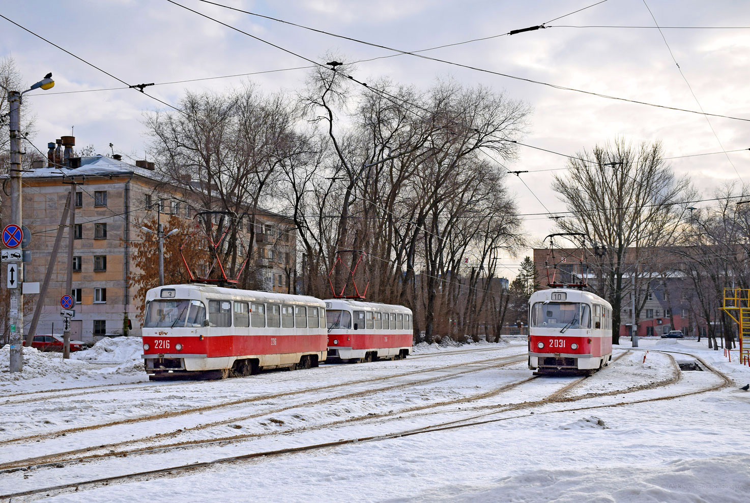 Самара, Tatra T3SU № 2216; Самара, Tatra T3SU № 2031