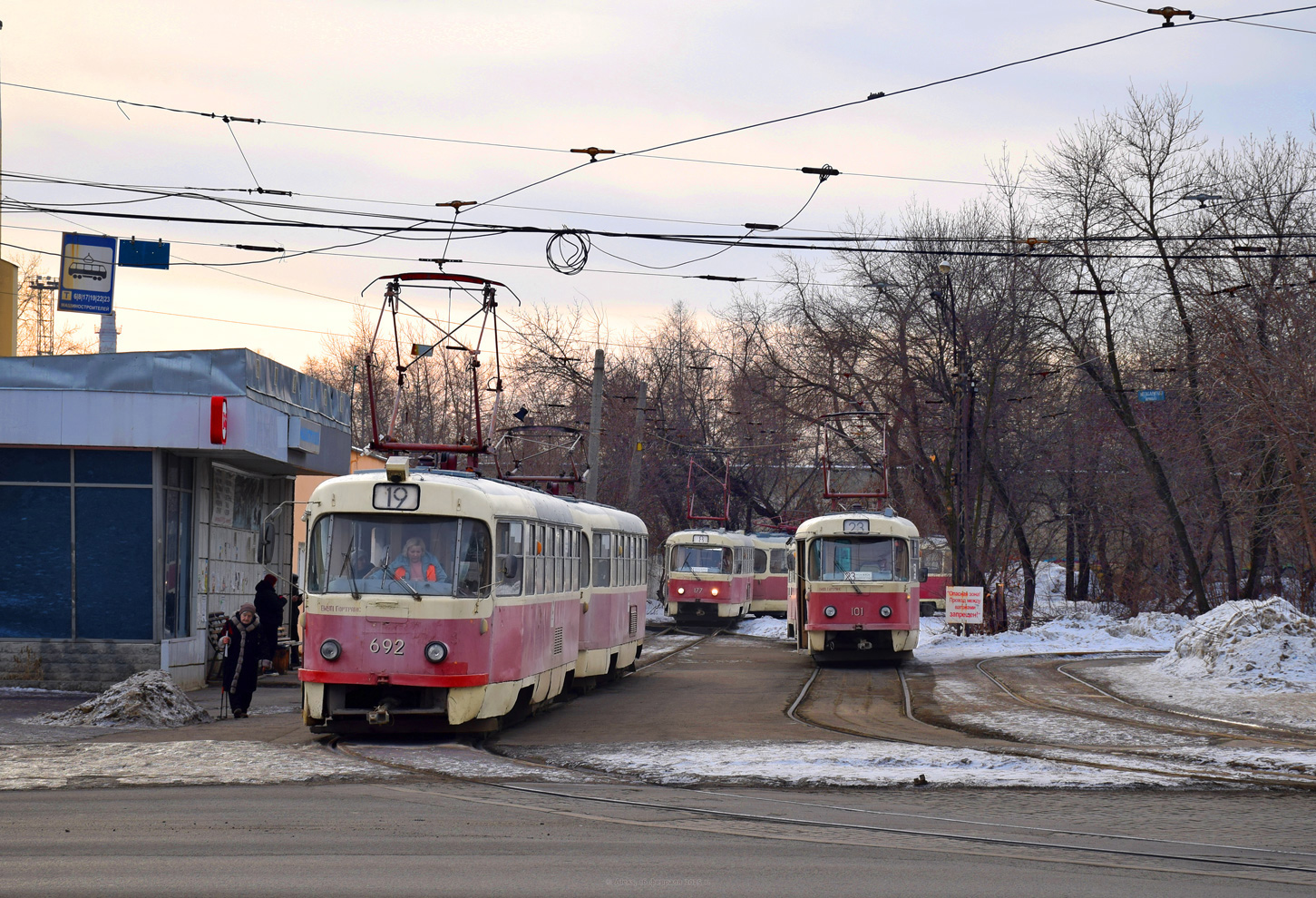 Екатеринбург, Tatra T3SU № 692; Екатеринбург, Tatra T3SU (двухдверная) № 101