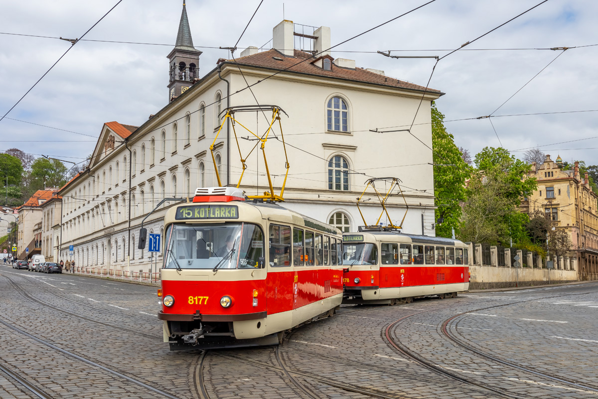 Прага, Tatra T3R.PV № 8177 Прага, Tatra T3R.PV № 8177