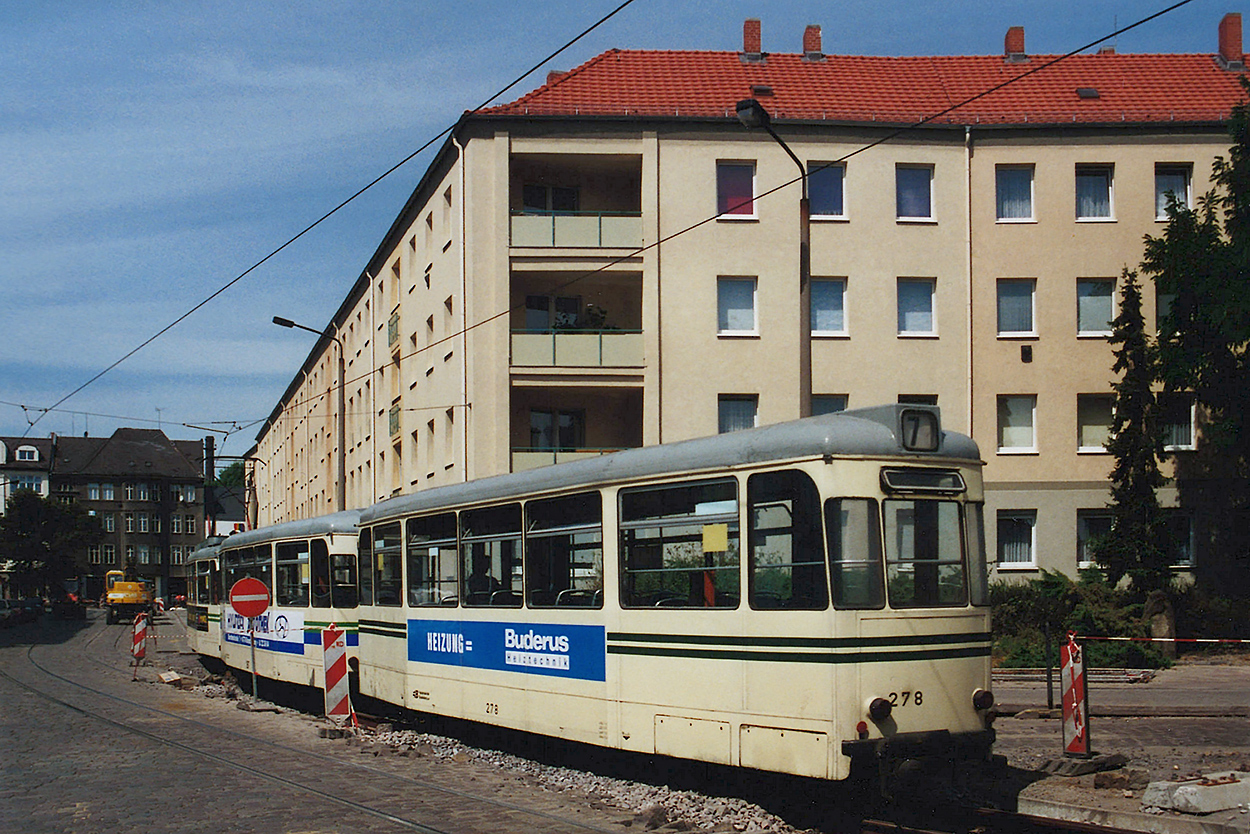 Бранденбург-на-Хафеле, Gotha B2D (Tatra) № 278; Бранденбург-на-Хафеле — Старые фотографии