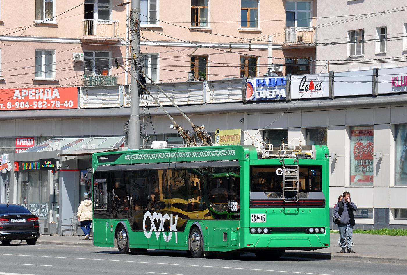 Омск, ПКТС-6281.00 «Адмирал» № 386