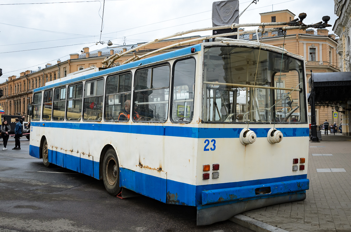 Санкт-Петербург, Škoda 14TrM (ВМЗ) № (23); Санкт-Петербург — Фестиваль «ТранспортФест — 2025»