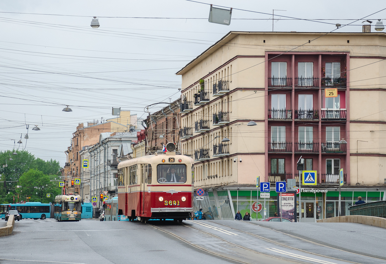 Санкт-Петербург, ЛМ-49 № 3691; Санкт-Петербург — Фестиваль «ТранспортФест — 2025»