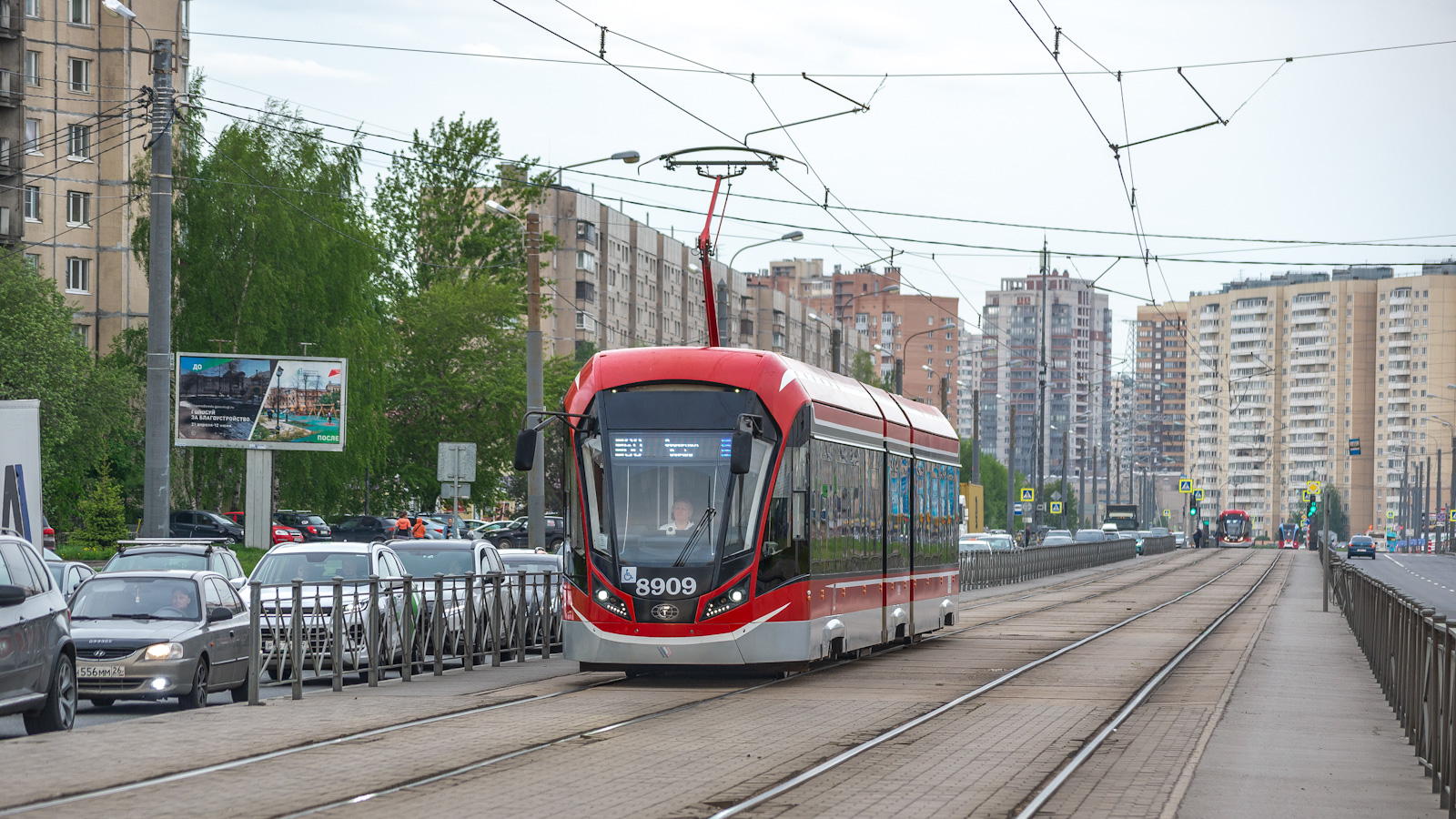 Санкт-Петербург, 71-931М «Витязь-М» № 8909