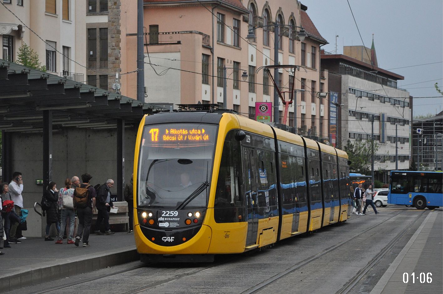 Budapest, CAF Urbos 3 № 2259