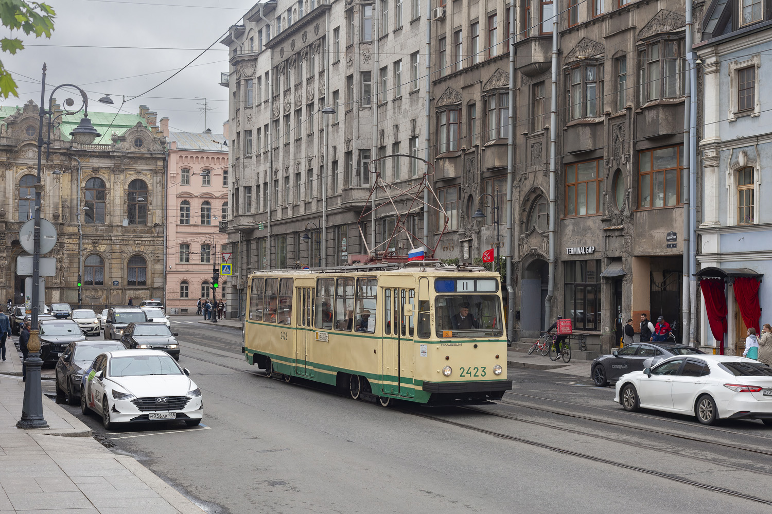 Санкт-Петербург, ЛМ-68М № 2423; Санкт-Петербург — Фестиваль «ТранспортФест — 2025»