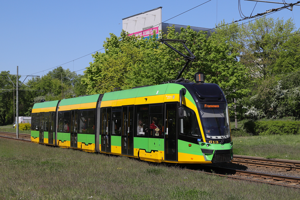 Познань, Modertrans Moderus Gamma LF 02 AC № 613
