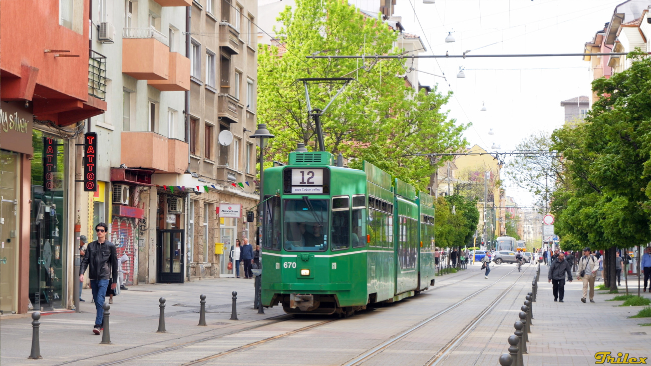 София, Schindler/Siemens Be 4/6 S № 670