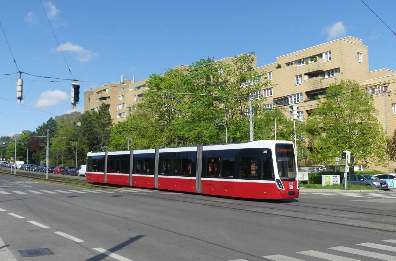 Вена, Bombardier Flexity Wien (Type D) № 305 Вена, Bombardier Flexity Wien (Type D) № 305