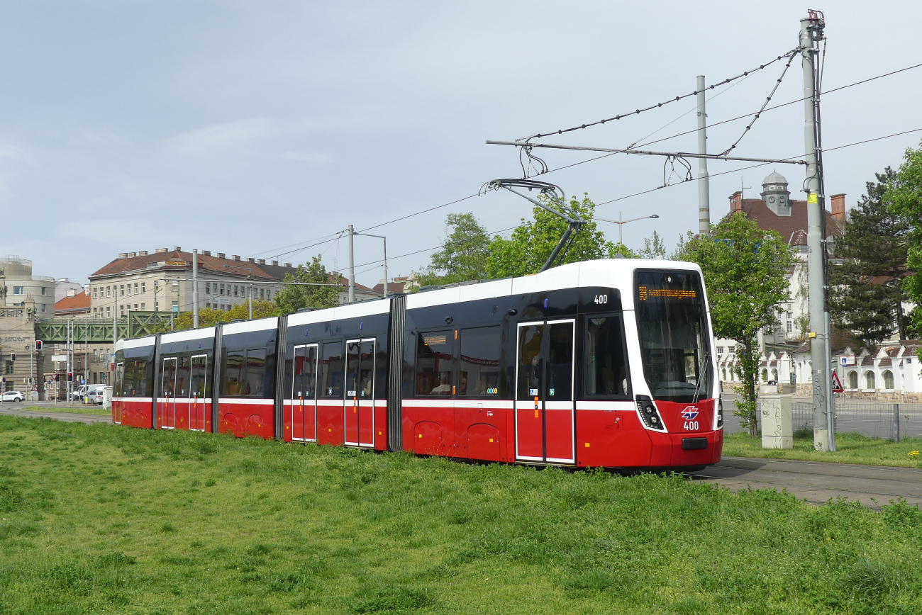 Вена, Bombardier Flexity Wien (Type D) № 400