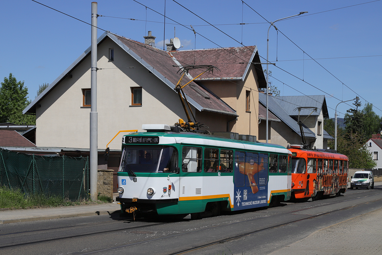Liberec ― Jablonec nad Nisou, Tatra T3R.SLF № 62
