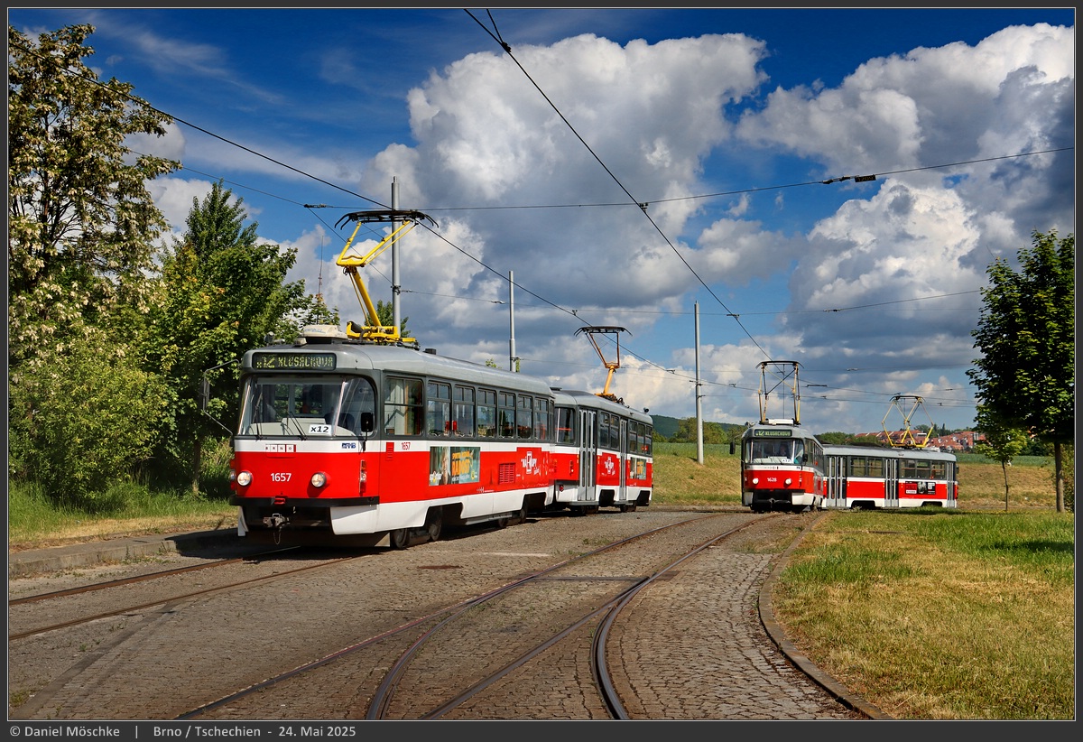 Brno, Tatra T3R.PV № 1657