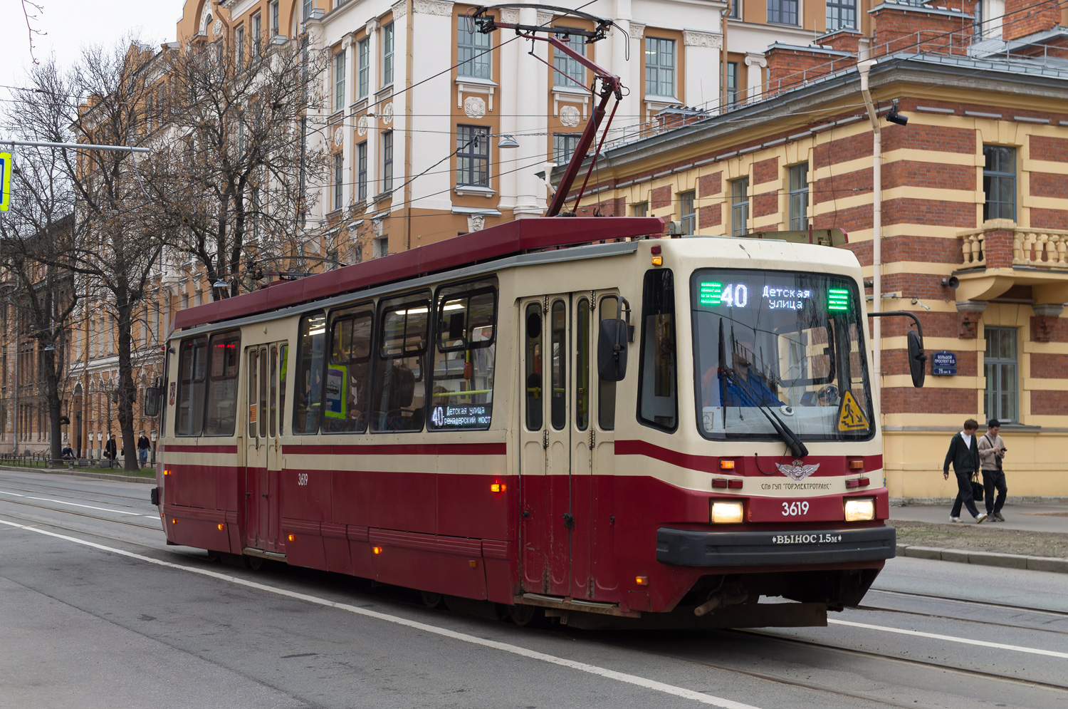 Санкт-Петербург, ТС-77 № 3619