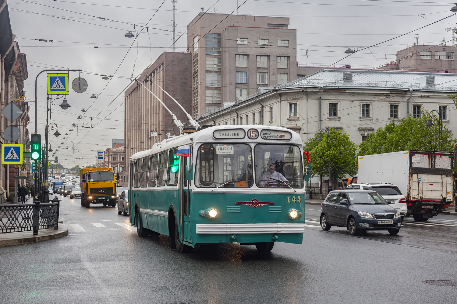 Санкт-Петербург, ЗиУ-5Г № 143; Санкт-Петербург — Фестиваль «ТранспортФест — 2025» Санкт-Петербург, ЗиУ-5Г № 143; Санкт-Петербург — Фестиваль «ТранспортФест — 2025»