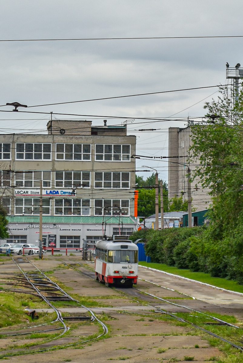 Барнаул, Tatra TB4D КВР Барнаул № 1084; Барнаул — Конечные станции и разворотные кольца