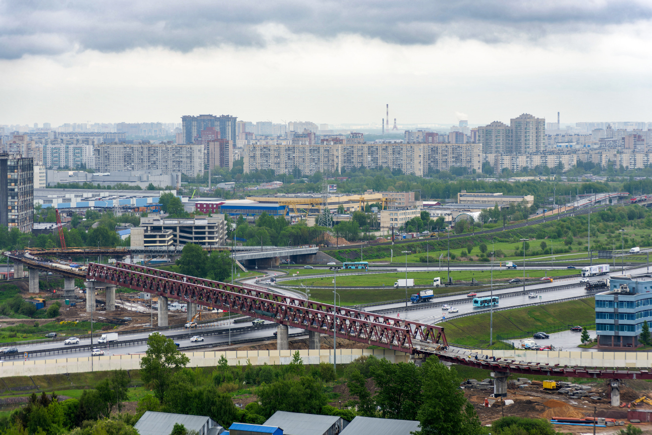 Санкт-Петербург — Строительство трамвайной системы «Славянка»