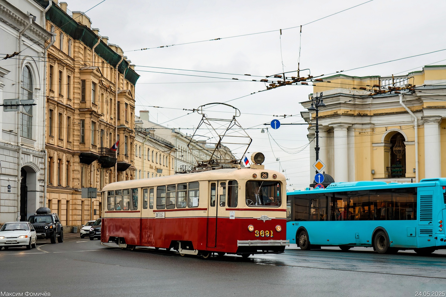 Санкт-Петербург, ЛМ-49 № 3691; Санкт-Петербург — Фестиваль «ТранспортФест — 2025»