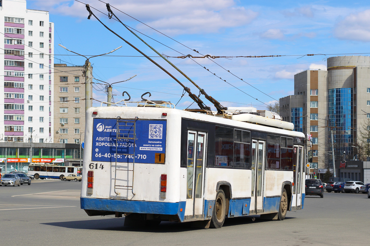 Киров, БТЗ-52768Р № 614