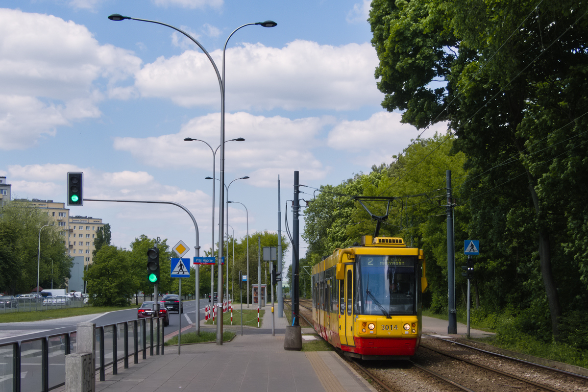 Варшава, Konstal 116Na/1 № 3014