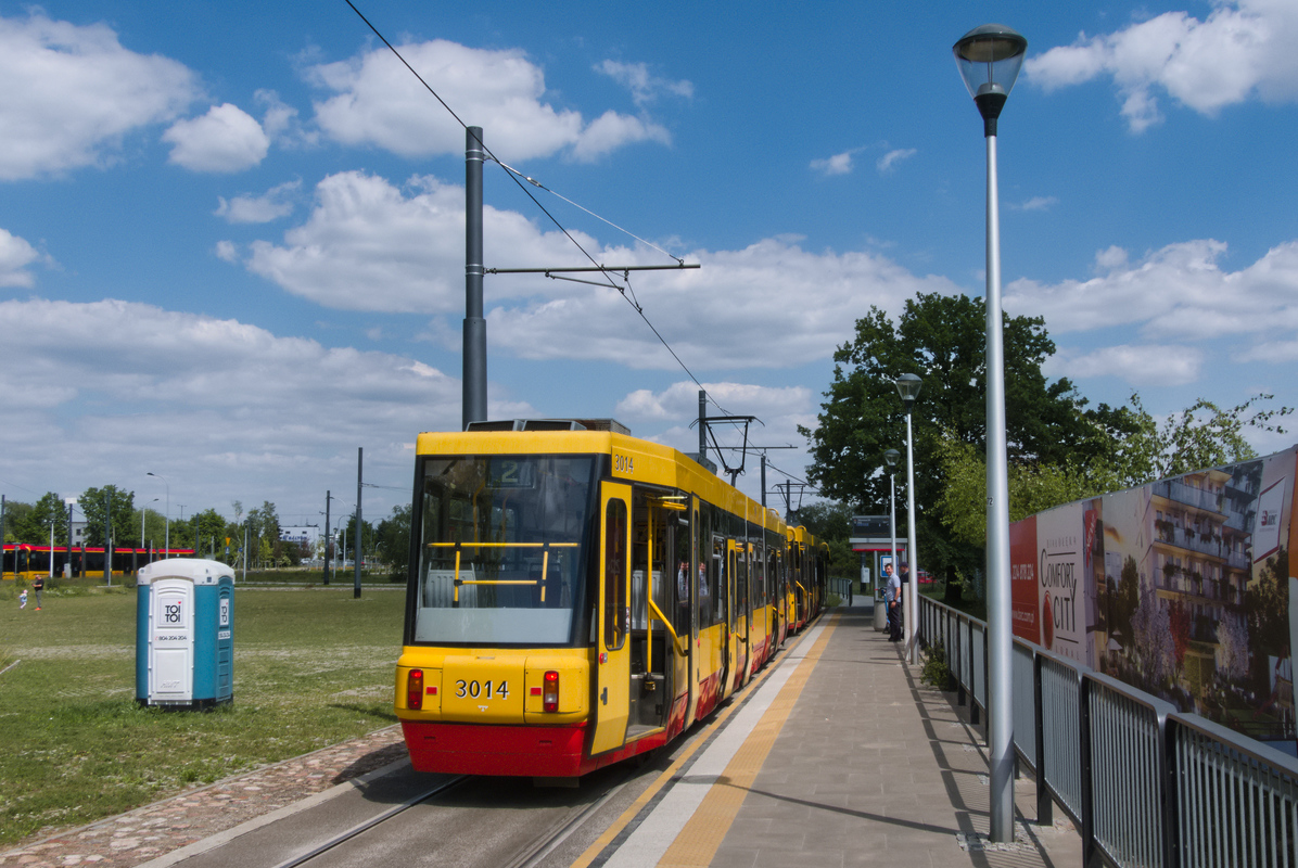 Варшава, Konstal 116Na/1 № 3014