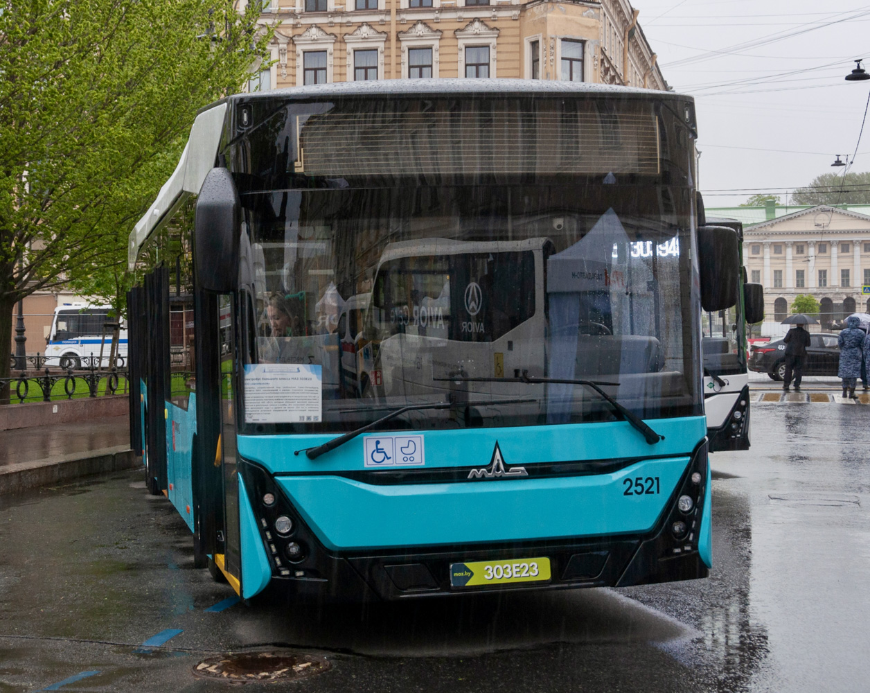 Санкт-Петербург, МАЗ-303Е23 № 2521; Санкт-Петербург — Фестиваль «ТранспортФест — 2025»