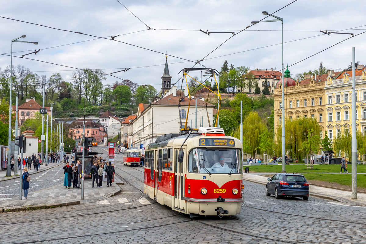 Прага, Tatra T3R.PLF № 8259