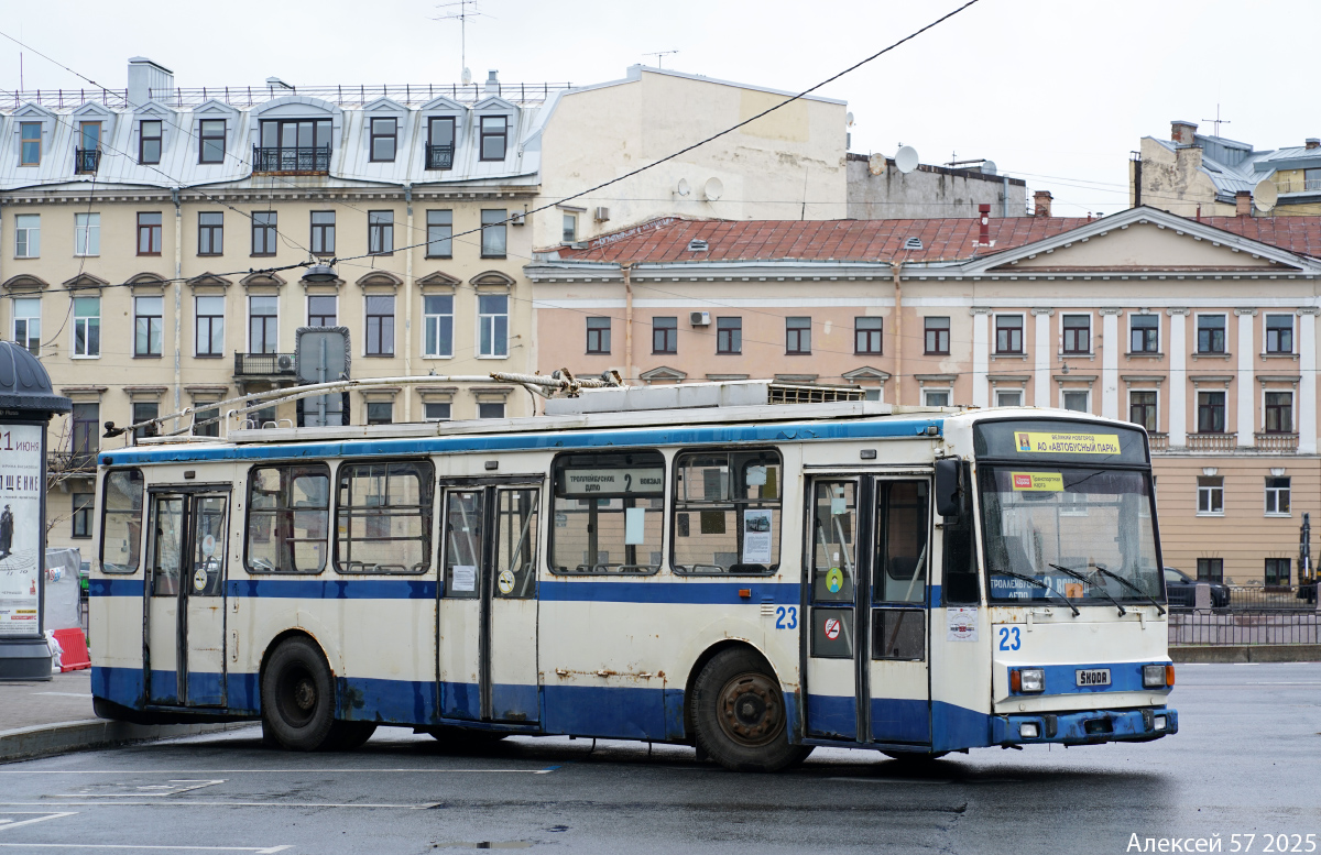 Saint-Petersburg, Škoda 14TrM (VMZ) № (23); Saint-Petersburg — Festival "TransportFest — 2025"