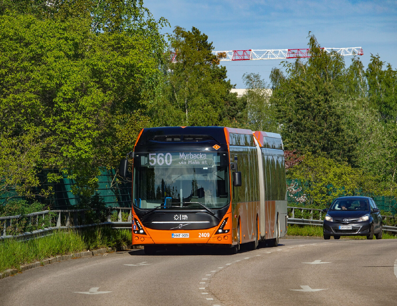Хельсинки — Эспоо, Volvo 7900EA № 2409