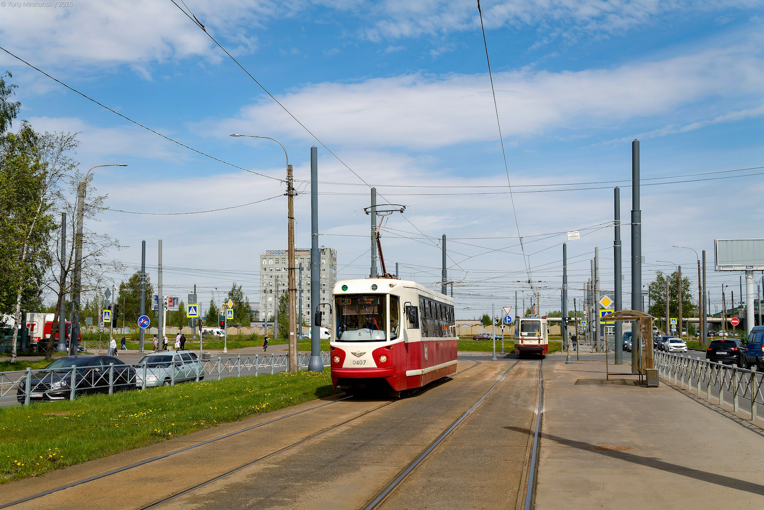 Санкт-Петербург, ЛМ-68М2 (мод. СПб ГЭТ) № 0407