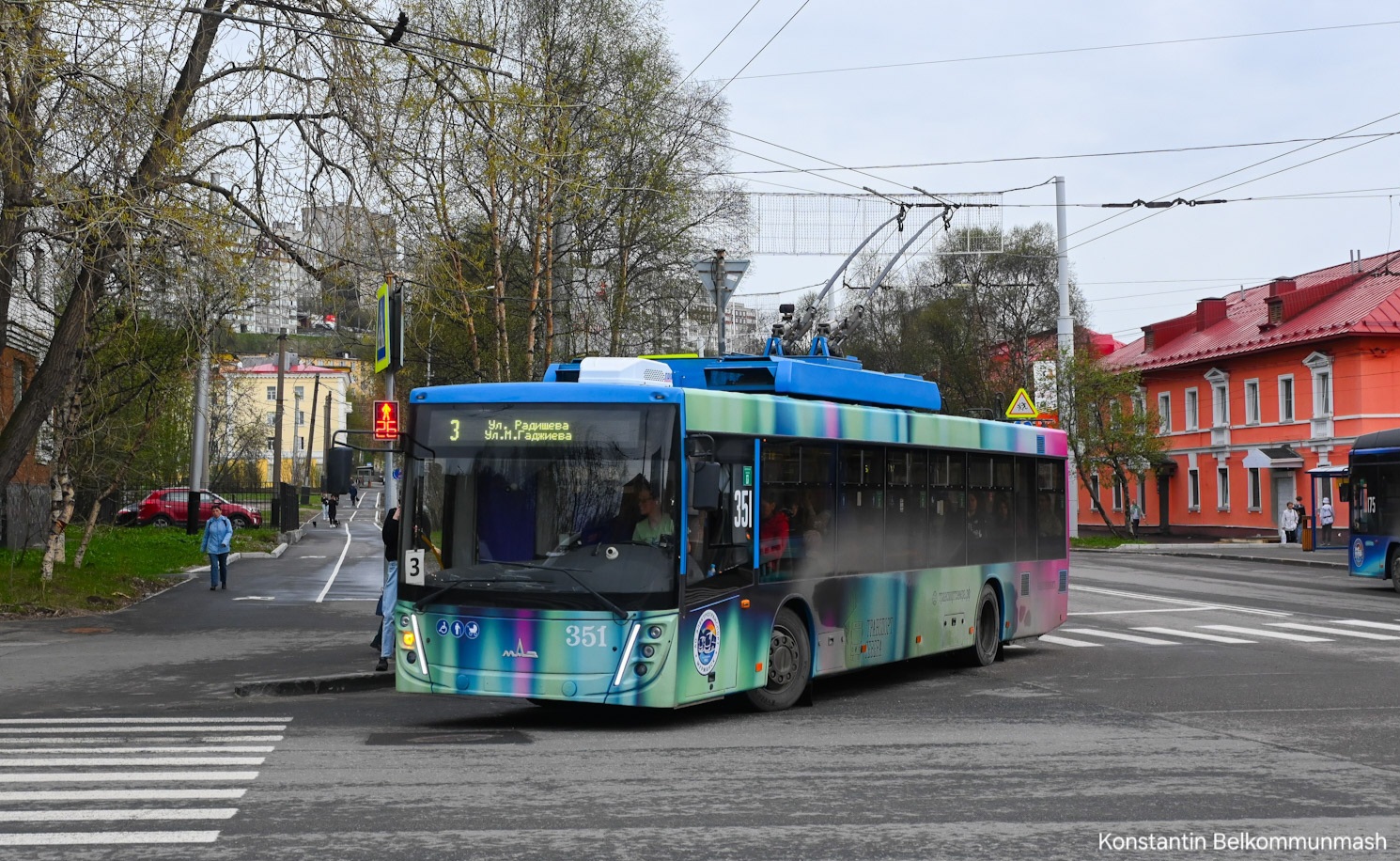 Мурманск, МАЗ-203Т20 № 351 Мурманск, МАЗ-203Т20 № 351