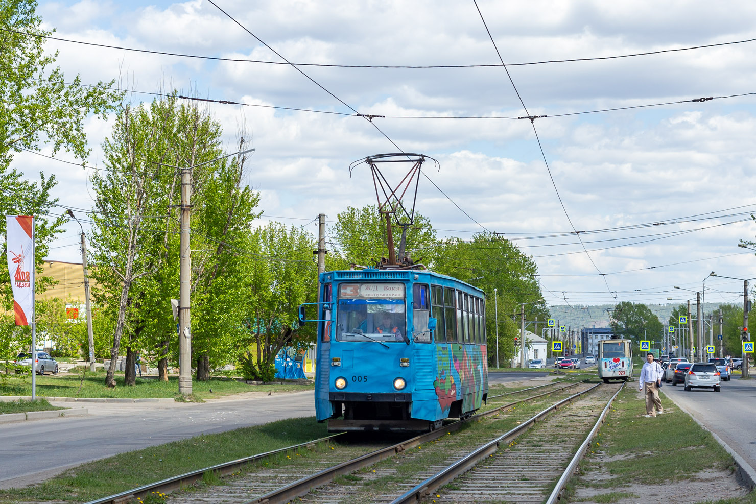 Усолье-Сибирское, 71-605 (КТМ-5М3) № 005