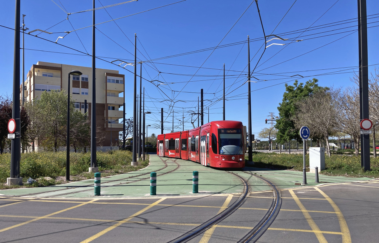 Валенсия — Трамвайные линии и инфраструктура