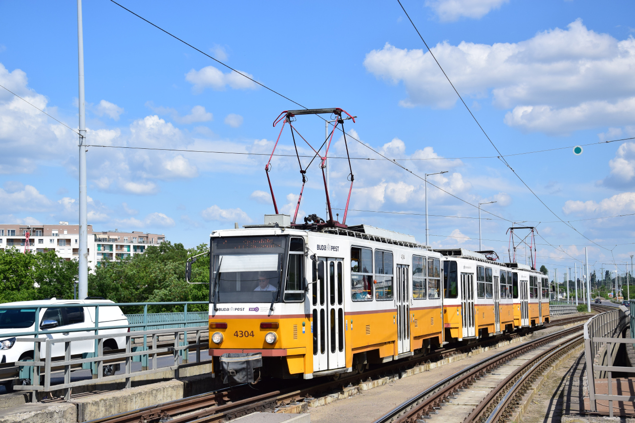 Budapest, Tatra T5C5K2 № 4304 Budapest, Tatra T5C5K2 № 4304